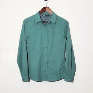 REI Women's Outdoor Shirt w/Roll Sleeves Size Small